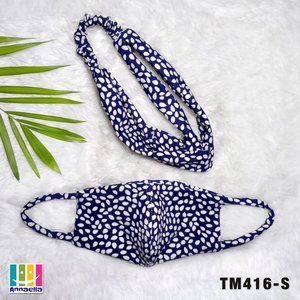 Annaella Headband / Turban & Face Mask Set, TM416S